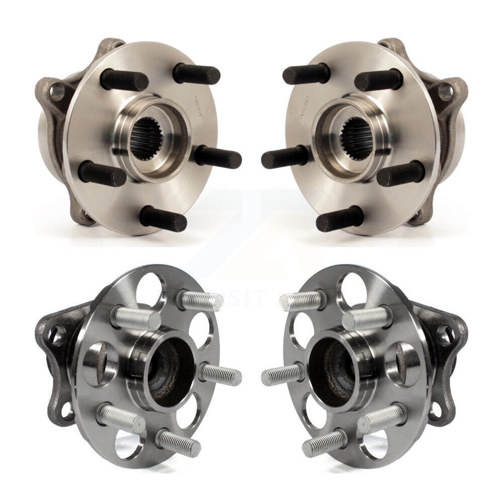[Avant + Arrière] Kit d'ensemble roulement de roue et moyeu pour Toyota Prius Plug-In K70-101261