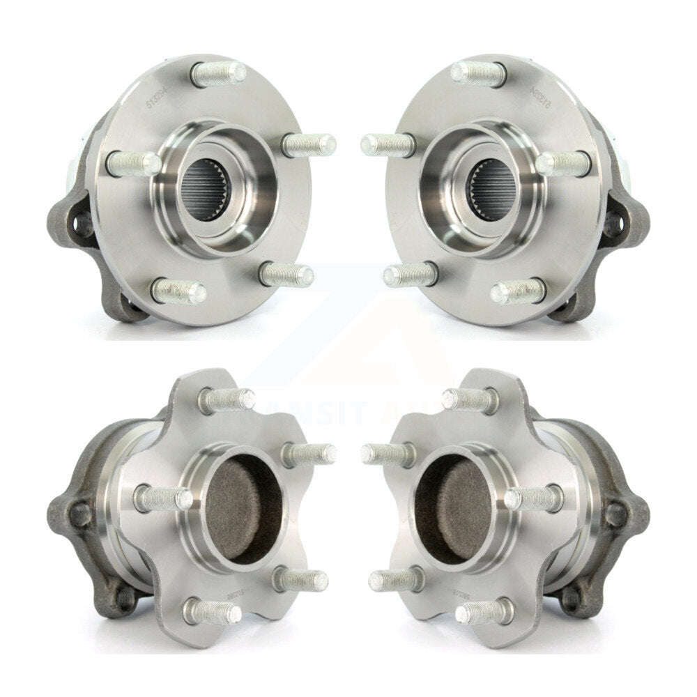 [Avant + Arrière] Kit d'ensemble roulement de roue et moyeu pour Nissan Altima K70-101264
