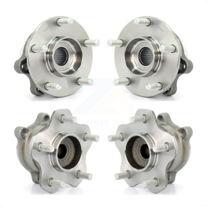 [Avant + Arrière] Kit d'ensemble roulement de roue et moyeu pour 2007 Nissan Altima 2.5L avec Non-ABS K70-101265 par Kugel