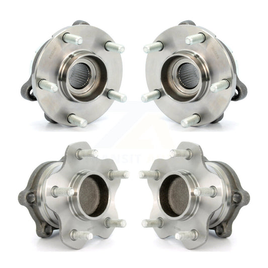 [Avant + Arrière] Kit d'ensemble roulement de roue et moyeu pour Nissan Altima Maxima Pathfinder Murano INFINITI QX60 JX35 K70-101266