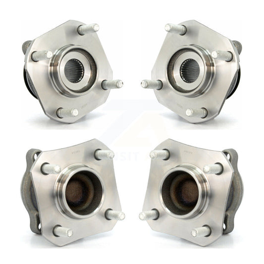 [Avant + Arrière] Kit d'ensemble roulement de roue et moyeu pour 2007-2012 Nissan Sentra 2.0L avec Non-ABS K70-101268