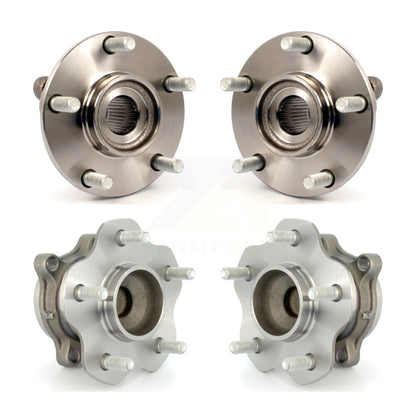 [Avant + Arrière] Kit d'ensemble roulement de roue et moyeu pour 2007-2012 Nissan Sentra 2.5L K70-101270