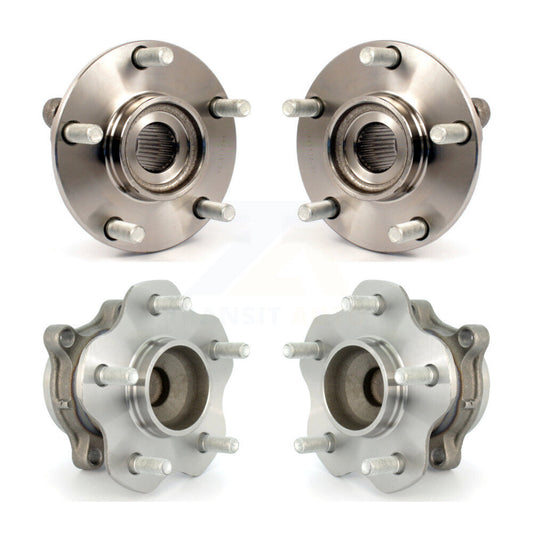 [Avant + Arrière] Kit d'ensemble roulement de roue et moyeu pour 2007-2012 Nissan Sentra 2.5L K70-101270