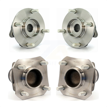 [Avant + Arrière] Kit d'ensemble roulement de roue et moyeu pour 2007-2011 Nissan Versa Non-ABS K70-101275 par Kugel