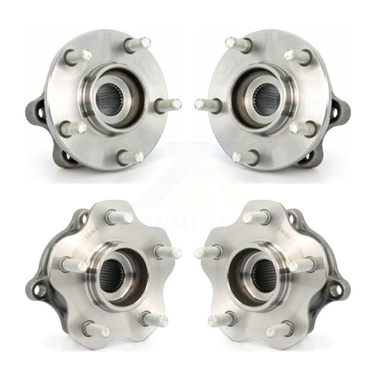 [Avant + Arrière] Kit d'ensemble roulement de roue et moyeu pour 2003-2007 Nissan Murano AWD K70-101278