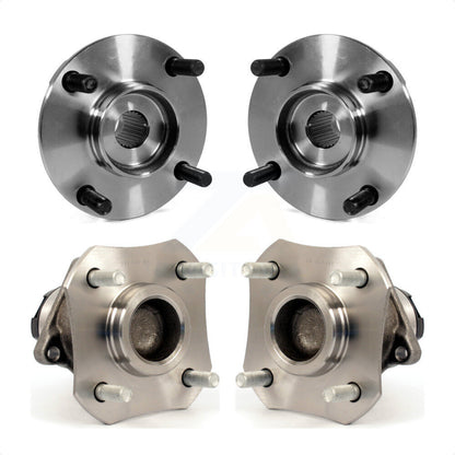 [Avant + Arrière] Kit d'ensemble roulement de roue et moyeu pour Nissan Versa K70-101288 par Kugel