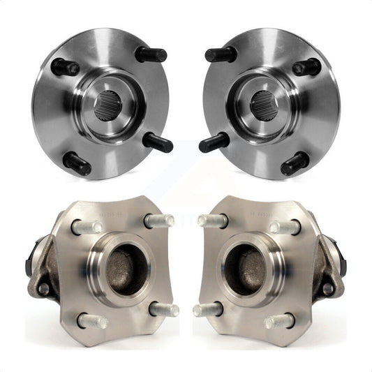 [Avant + Arrière] Kit d'ensemble roulement de roue et moyeu pour Nissan Versa K70-101288 par Kugel