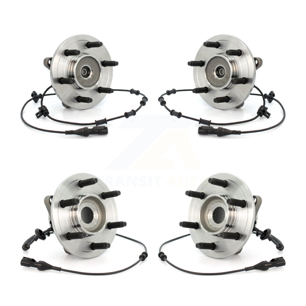 [Avant + Arrière] Kit d'ensemble roulement de roue et moyeu pour Ford Expedition Lincoln Navigator K70-101290