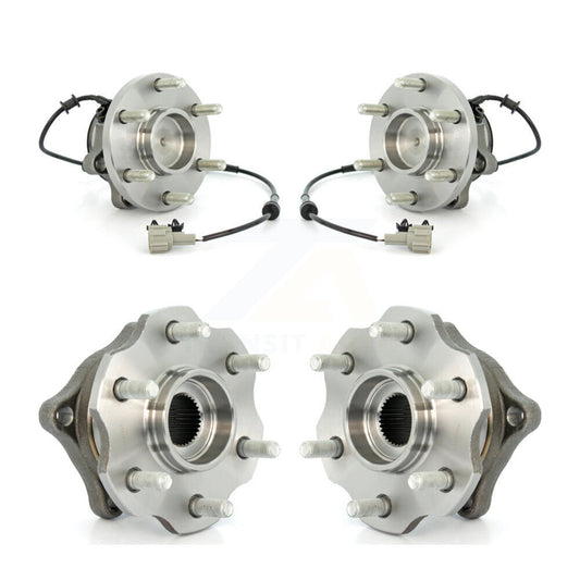 [Avant + Arrière] Kit d'ensemble roulement de roue et moyeu pour 2005-2012 Nissan Pathfinder RWD K70-101291