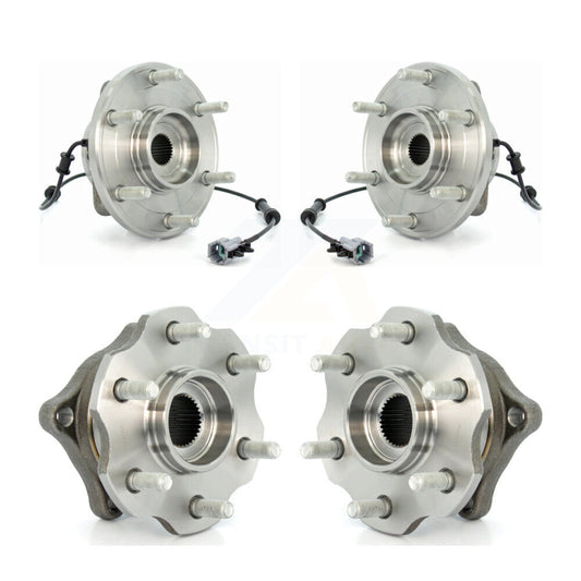 [Avant + Arrière] Kit d'ensemble roulement de roue et moyeu pour 2005-2007 Nissan Armada avec Internal ABS K70-101295
