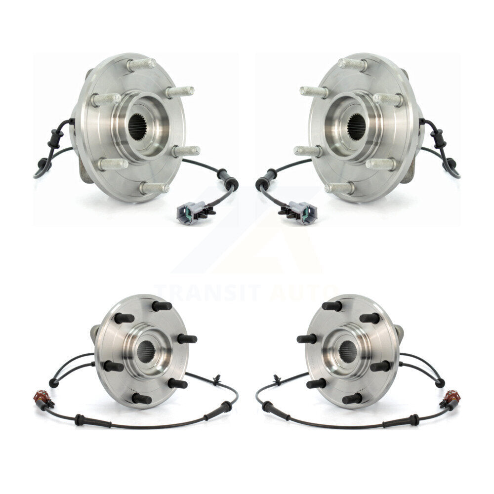 [Avant + Arrière] Kit d'ensemble roulement de roue et moyeu pour Nissan Armada INFINITI QX56 Pathfinder K70-101296