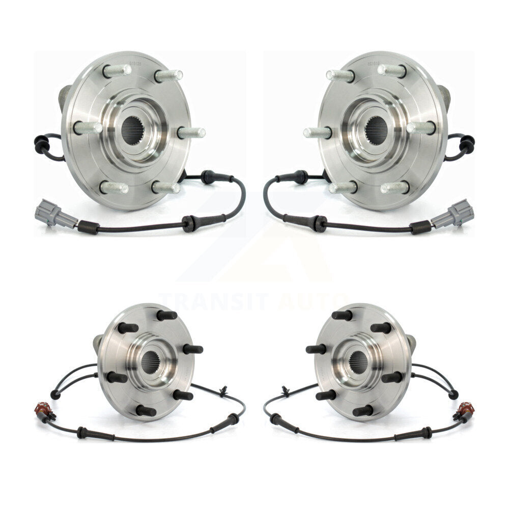 [Avant + Arrière] Kit d'ensemble roulement de roue et moyeu pour Nissan Armada INFINITI QX56 K70-101298