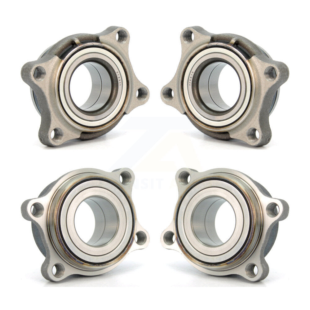 [Avant + Arrière] Kit d'ensemble roulement de roue pour 2004-2006 INFINITI G35 AWD Module K70-101317