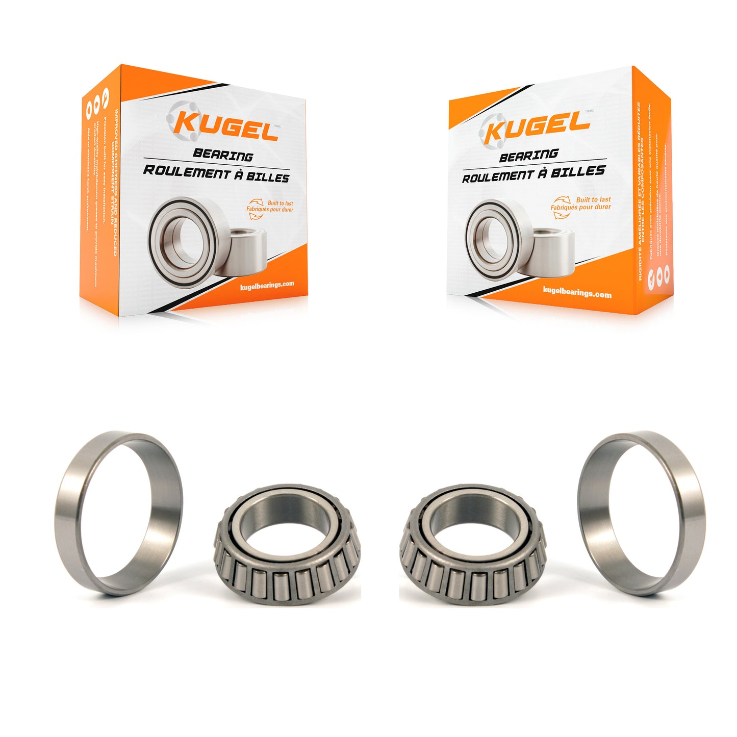 [Intérieur avant] Kit d'ensemble roulement de roue et cage pour Chevrolet Cruze Cobalt Sonic Trax HHR Buick Regal Limited Pontiac Fiero Chevette Nissan 210 Triumph TR7 T1000 Toyota Starlet TR8 Isuzu I-Mark Arrow K70-101328