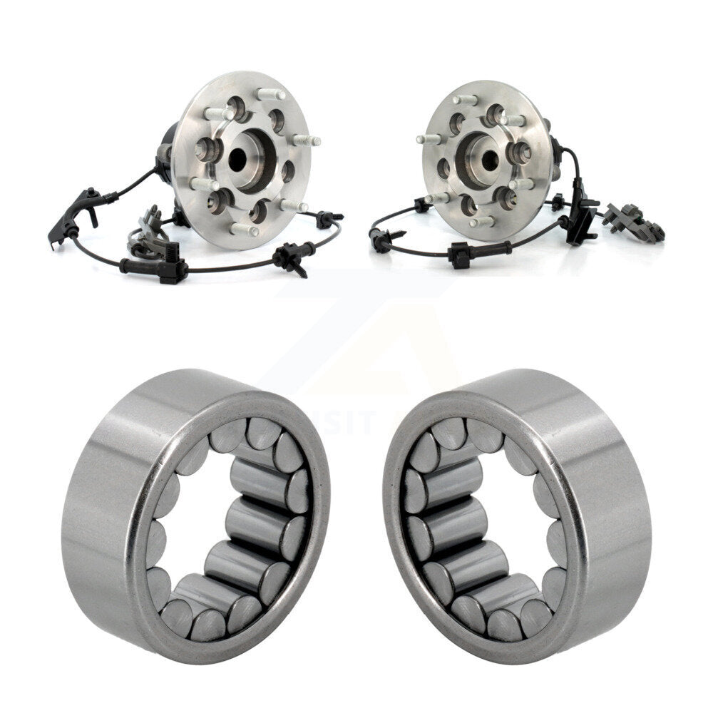 [Avant et Arrière] Ensemble roulement de roue et moyeu pour 2004-2008 Chevrolet Colorado GMC Canyon RWD K70-101352
