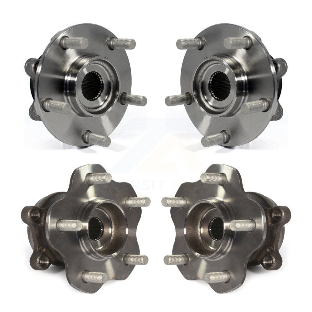 [Avant + Arrière] Kit d'ensemble roulement de roue et moyeu pour Nissan Juke K70-101359