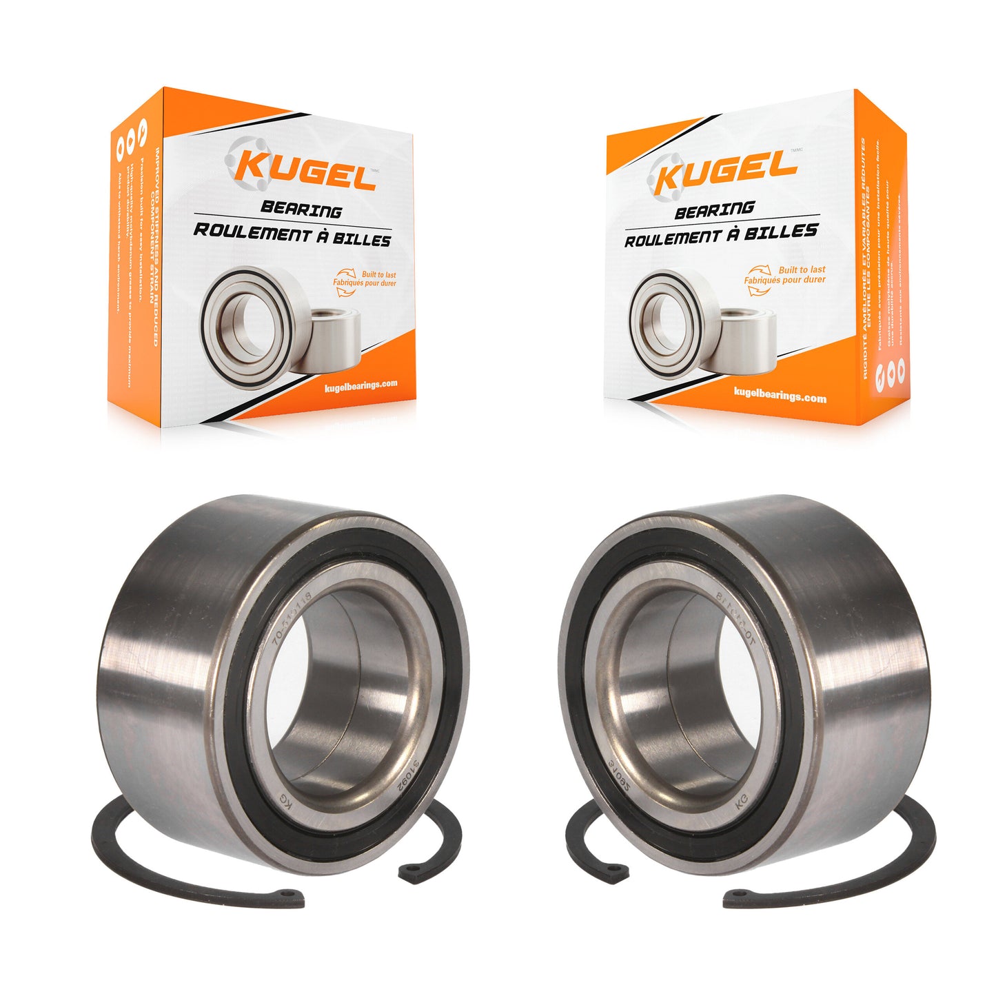 [Avant] Kit de Roulement de roue pour Honda Accord Acura TLX RLX K70-101397