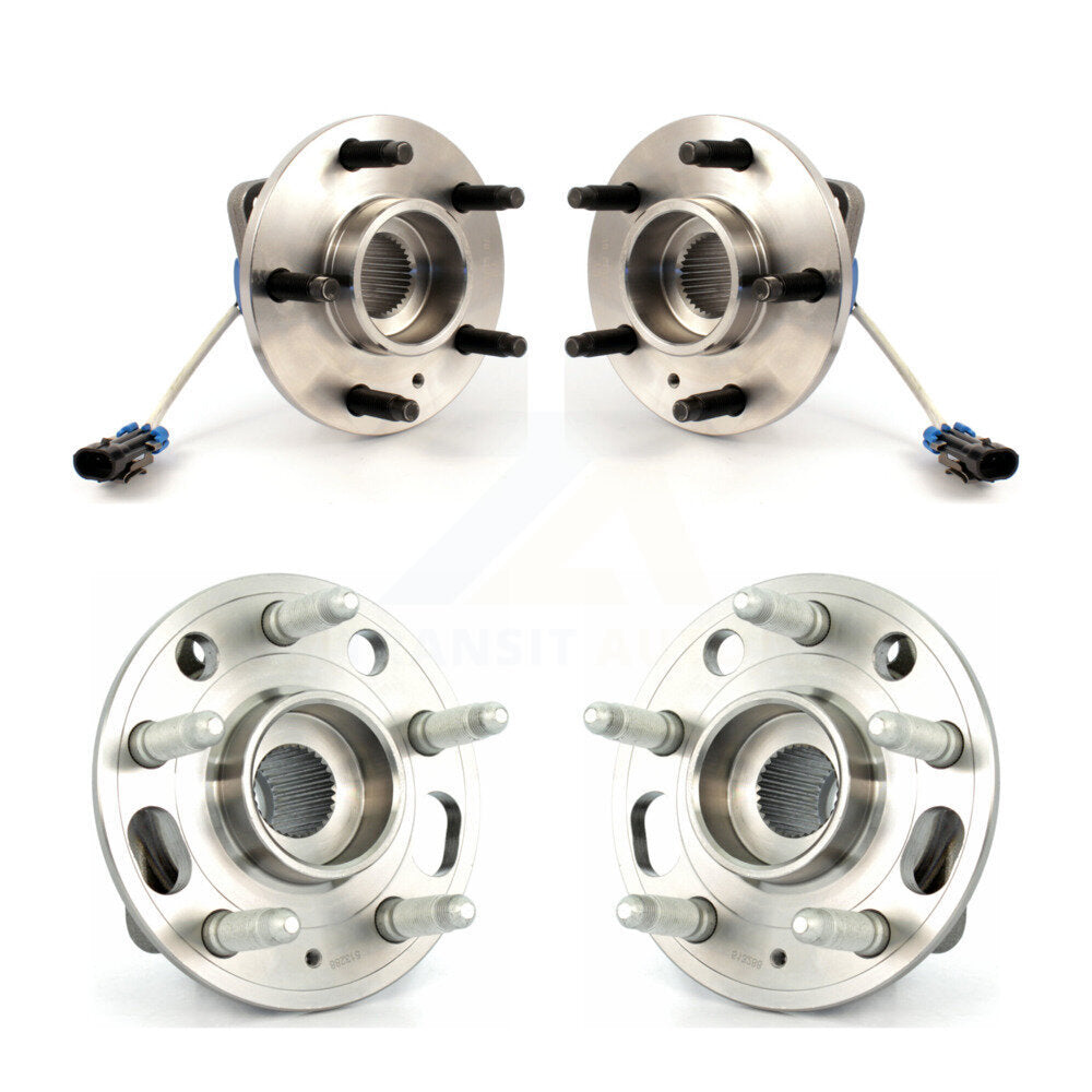 [Avant + Arrière] Kit d'ensemble roulement de roue et moyeu pour 2010 Buick Allure K70-101424