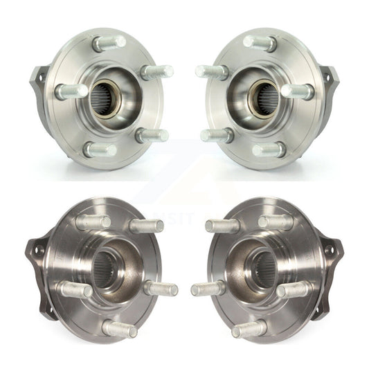 [Avant + Arrière] Kit d'ensemble roulement de roue et moyeu pour Dodge Charger Chrysler 300 Challenger AWD K70-101425