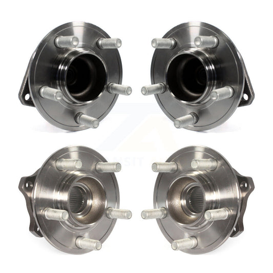 [Avant + Arrière] Kit d'ensemble roulement de roue et moyeu pour Dodge Charger Challenger Chrysler 300 K70-101430