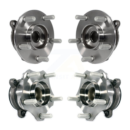 [Avant + Arrière] Kit d'ensemble roulement de roue et moyeu pour Mazda 3 Sport Vehicles Manufactured In Mexico K70-101461