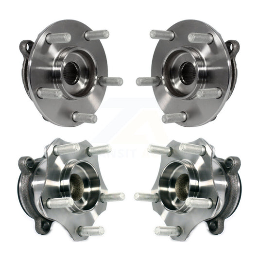 [Avant + Arrière] Kit d'ensemble roulement de roue et moyeu pour Mazda 3 Sport Vehicles Manufactured In Mexico K70-101461
