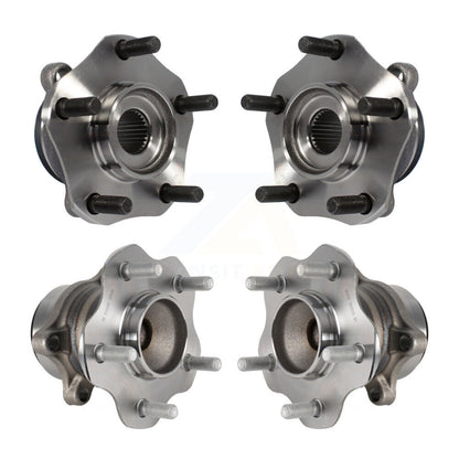 [Avant + Arrière] Kit d'ensemble roulement de roue et moyeu pour 2013-2017 Nissan LEAF K70-101463