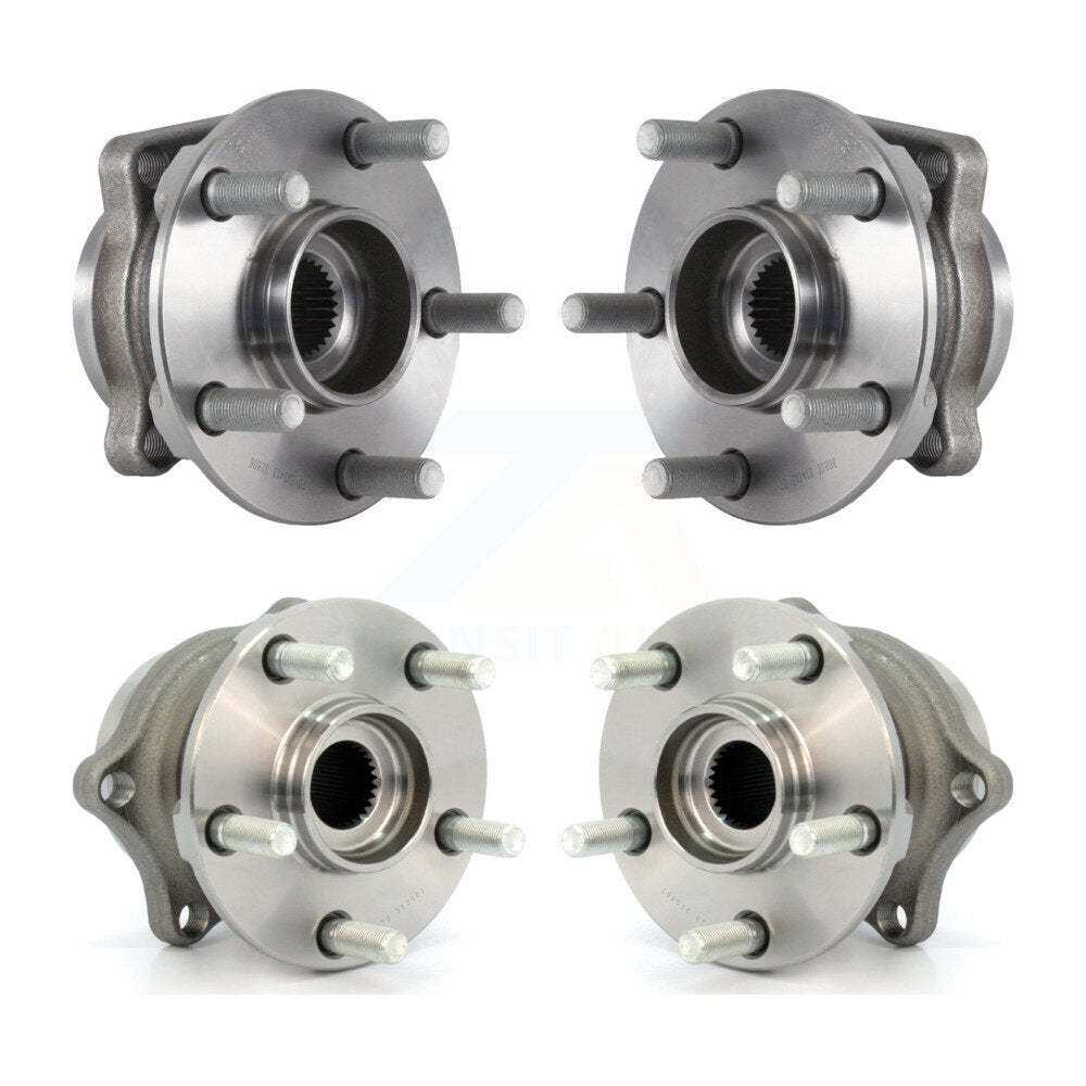 [Avant + Arrière] Kit d'ensemble roulement de roue et moyeu pour Subaru Crosstrek K70-101469