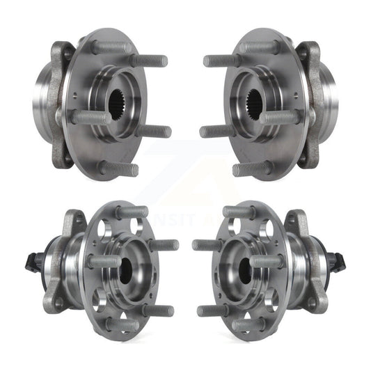[Avant + Arrière] Kit d'ensemble roulement de roue et moyeu pour Hyundai Elantra Kia Niro Ioniq K70-101472