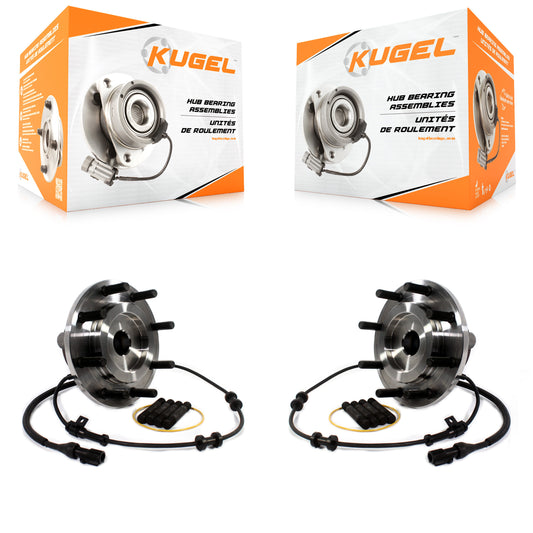 [Avant] Kit d'ensemble roulement de roue et moyeu pour 1999-2004 Ford F-250 Super Duty F-350 F-450 F-550 K70-101488