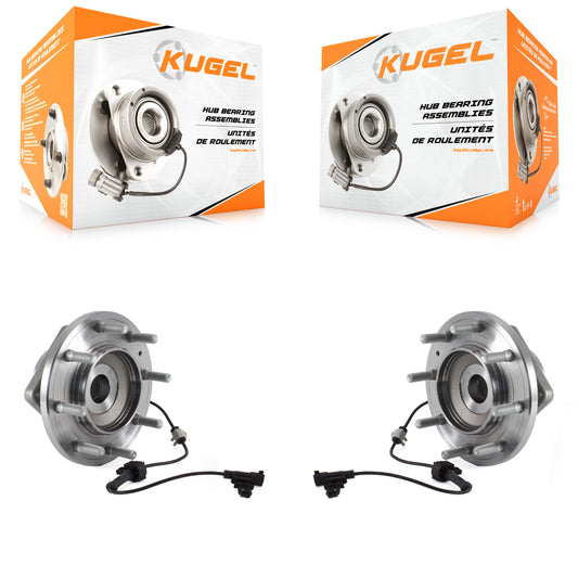 [Avant] Kit d'ensemble roulement de roue et moyeu pour 2011-2019 Chevrolet Silverado 3500 HD GMC Sierra avec Dual Rear Wheels 4WD K70-101491
