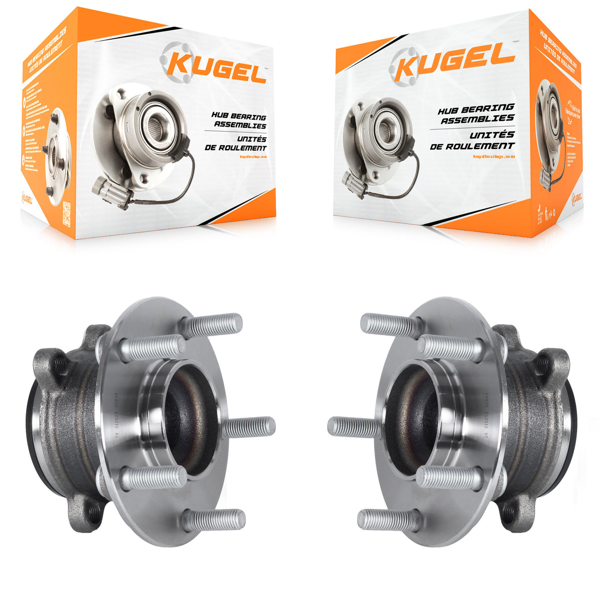 [Arrière] Kit d'ensemble roulement de roue et moyeu pour 2014-2018 Mazda 3 Sport Vehicles Manufactured In Japan K70-101503
