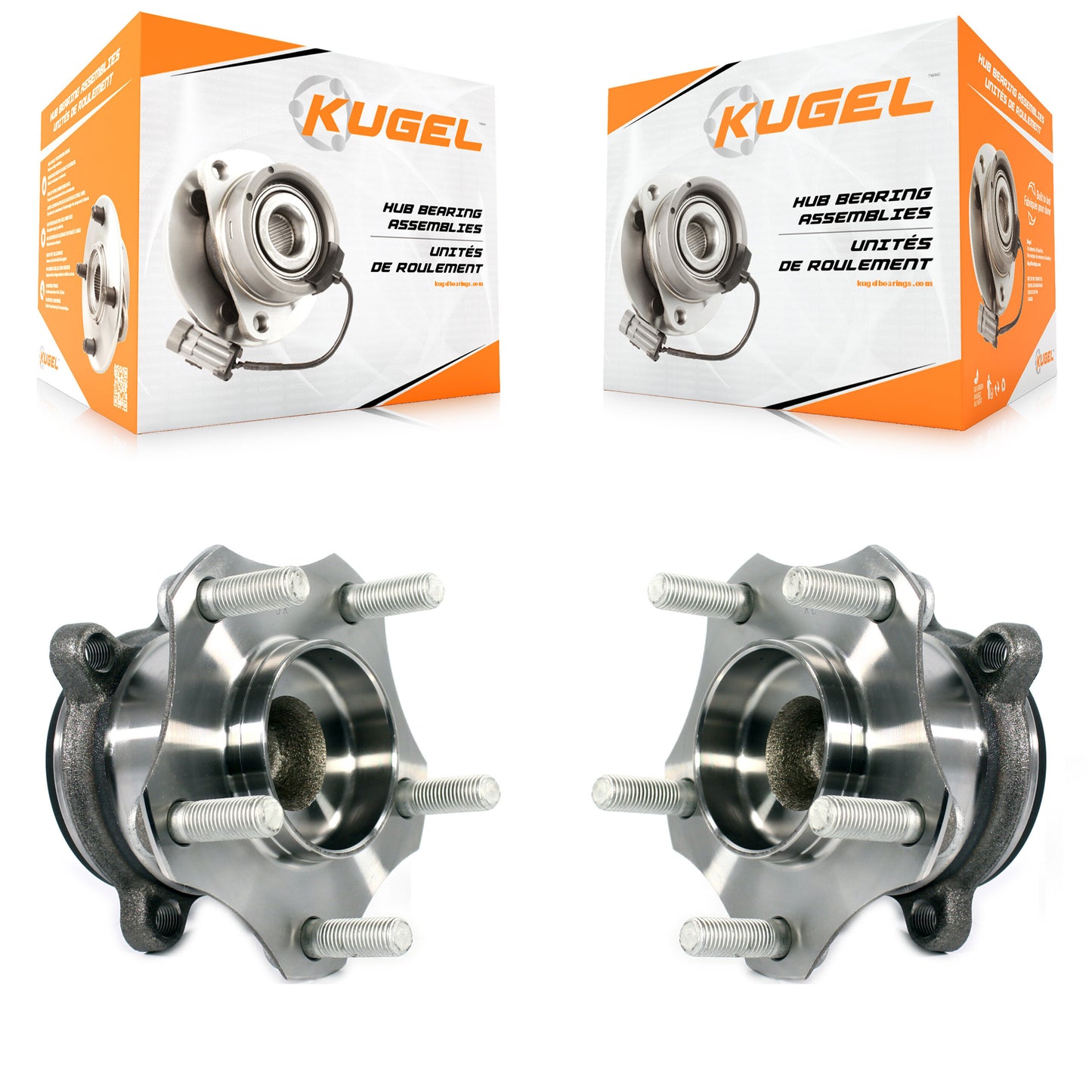[Arrière] Kit d'ensemble roulement de roue et moyeu pour 2014-2018 Mazda 3 Sport Vehicles Manufactured In Mexico K70-101507