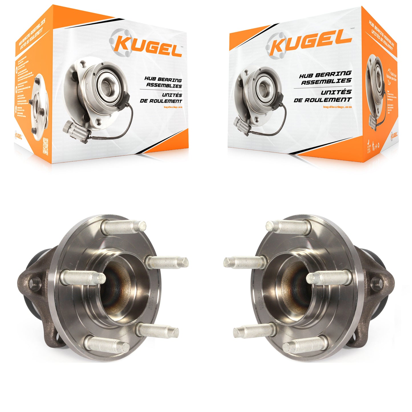 [Arrière] Kit d'ensemble roulement de roue et moyeu pour 2009-2010 Ford Edge Lincoln MKX FWD K70-101517