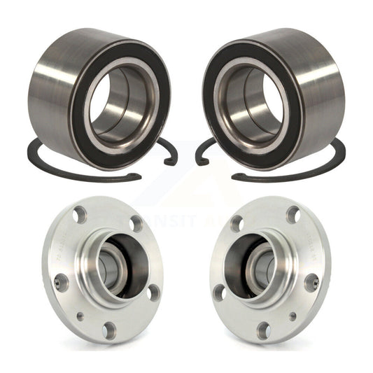 [Avant + Arrière] Kit de Roulement de roue pour 1999 Volkswagen Jetta Golf 72mm Outer Diameter K70-101522