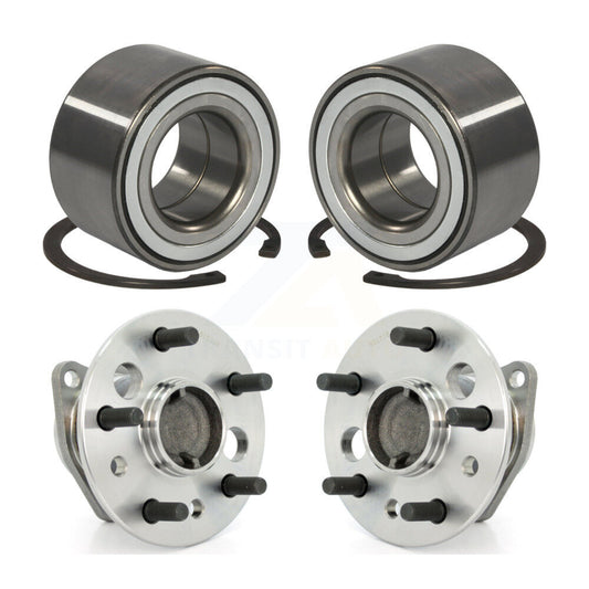 [Avant + Arrière] Kit de Roulement de roue pour 2002-2003 Toyota Camry Non-ABS Excluding Vehicles Manufactured In Japan K70-101524