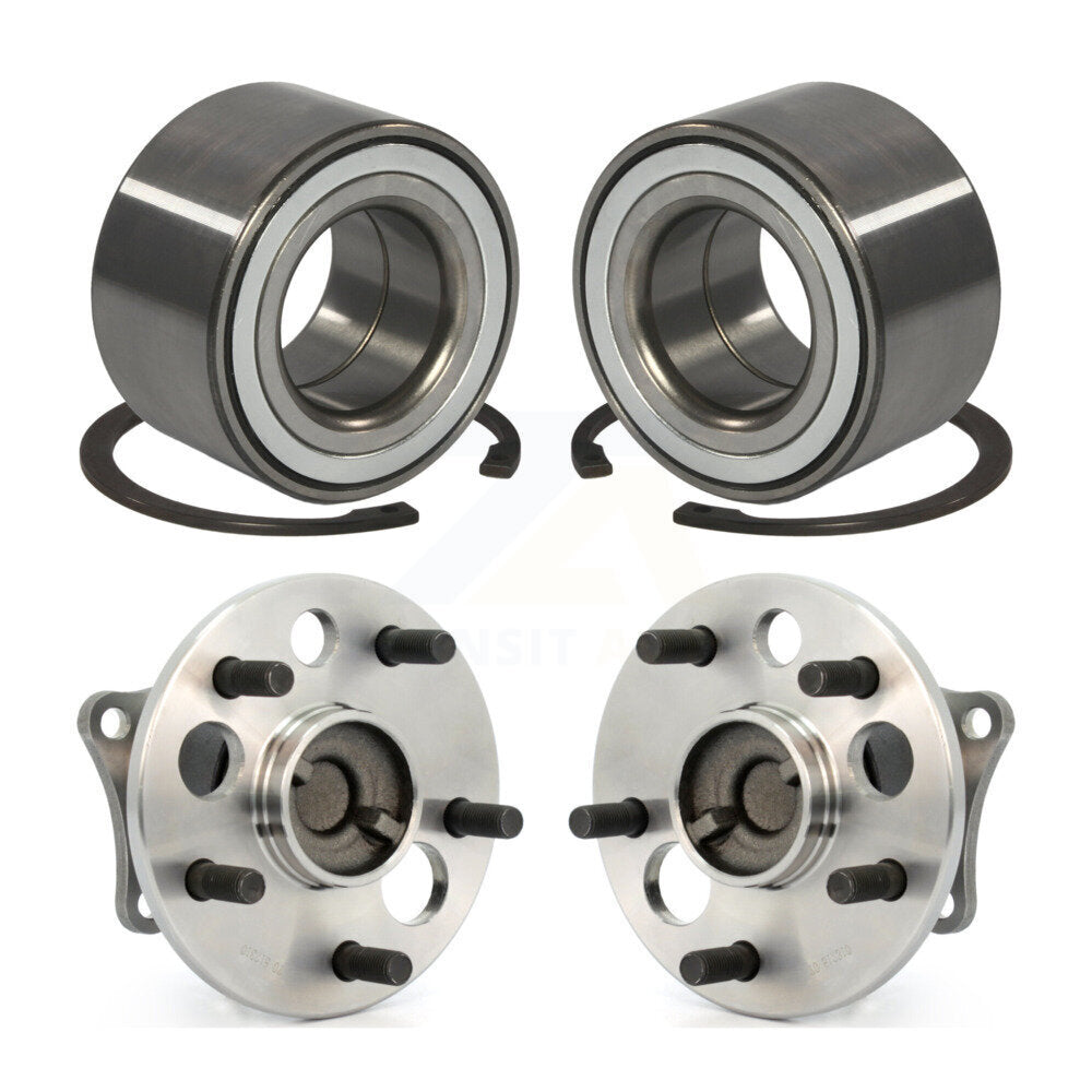 [Avant + Arrière] Kit de Roulement de roue pour Toyota Camry Avalon Solara K70-101525