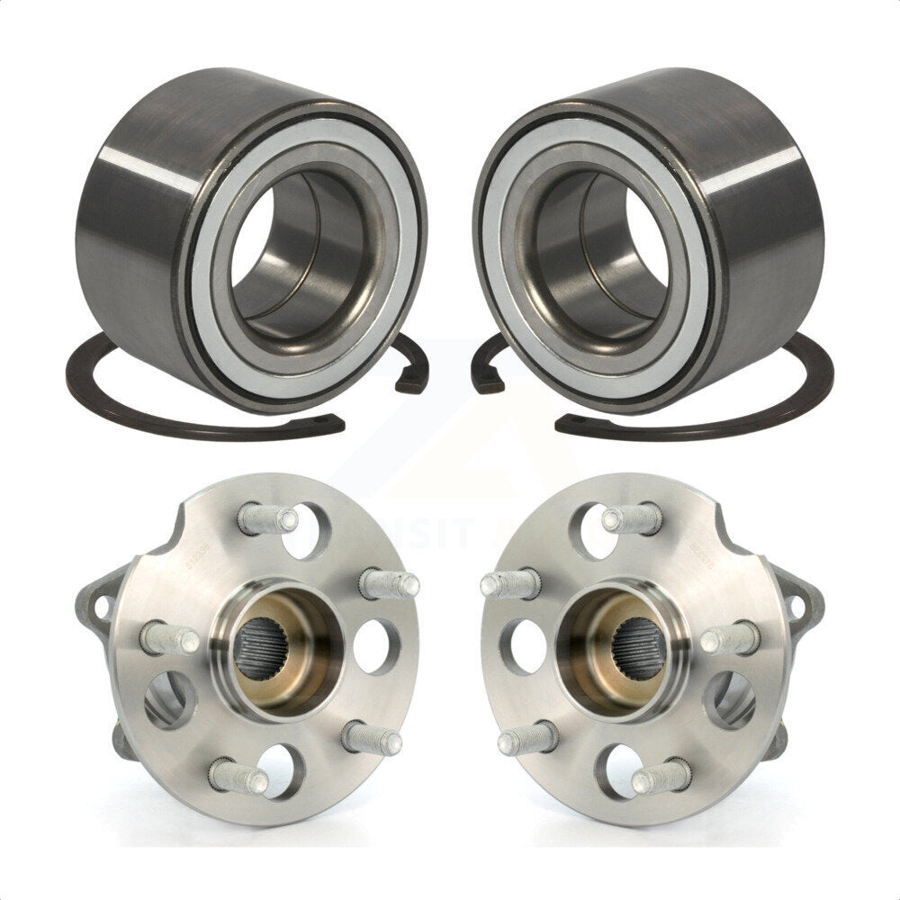 [Avant + Arrière] Kit de Roulement de roue pour 2001-2005 Toyota RAV4 AWD K70-101526 par Kugel