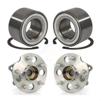 [Avant + Arrière] Kit de Roulement de roue pour 2001-2005 Toyota RAV4 AWD K70-101526 par Kugel