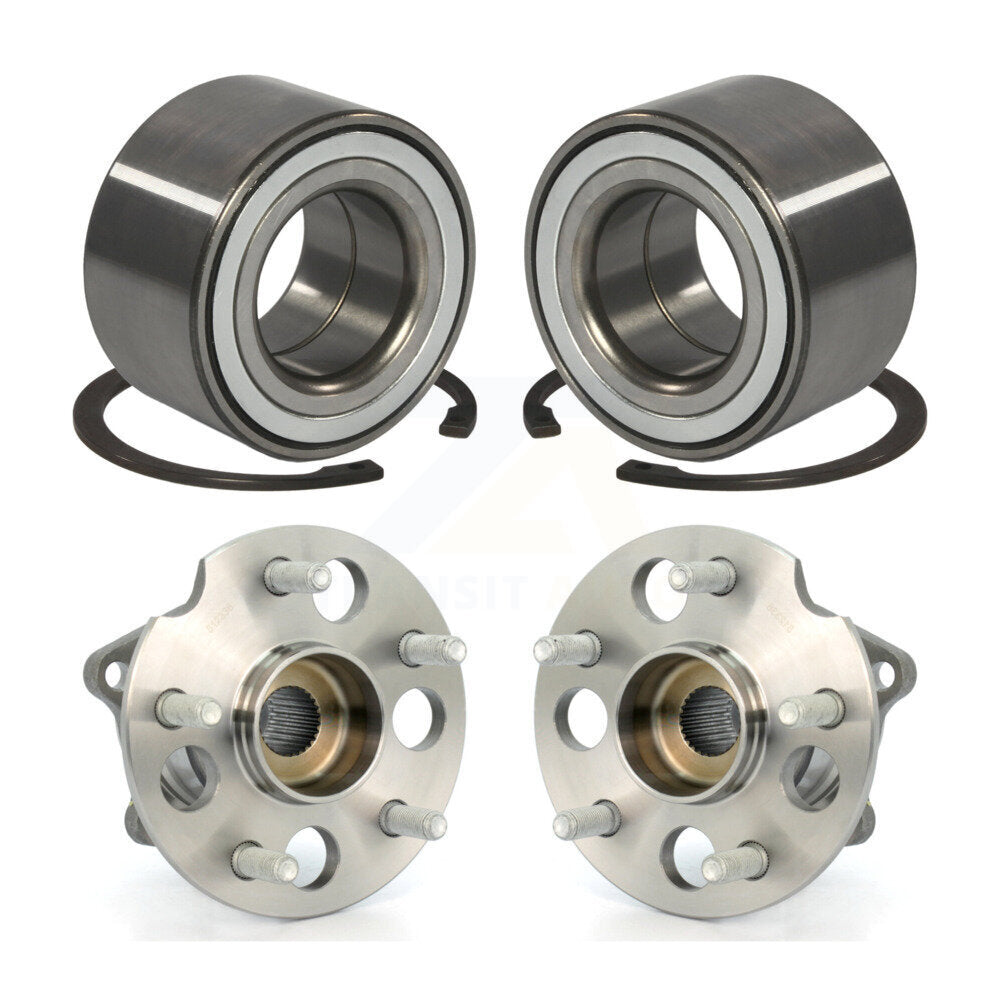 [Avant + Arrière] Kit de Roulement de roue pour 2001-2005 Toyota RAV4 AWD K70-101526