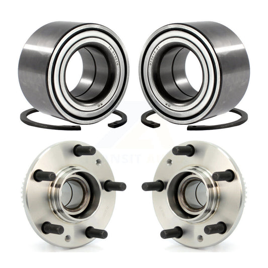 [Avant + Arrière] Kit de Roulement de roue pour Ford Fusion Mazda 6 Lincoln MKZ Mercury Milan Zephyr K70-101529