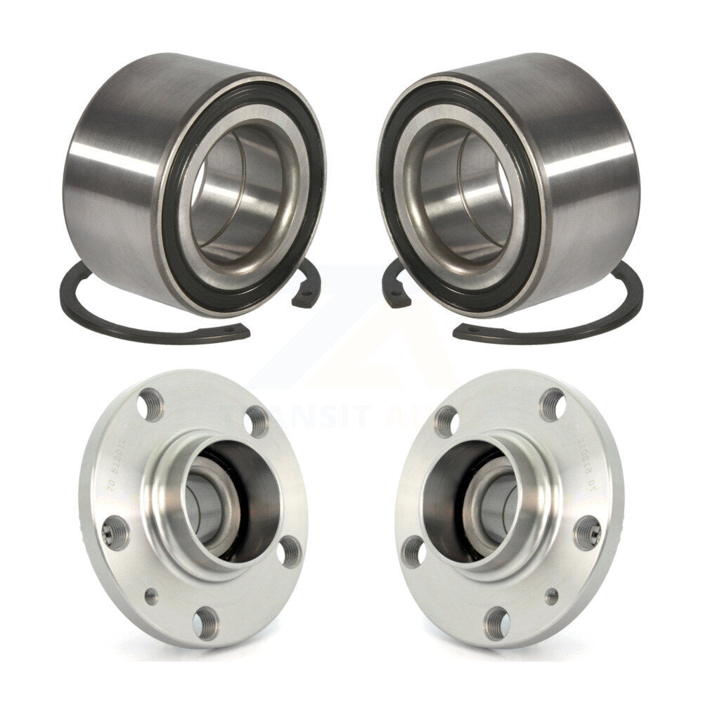 [Avant + Arrière] Kit de Roulement de roue pour Volkswagen Jetta Beetle Golf Audi TT Quattro City K70-101532