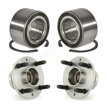 [Avant + Arrière] Kit de Roulement de roue pour Ford Escort Mazda Protege Mercury Tracer MX-3 323 K70-101536