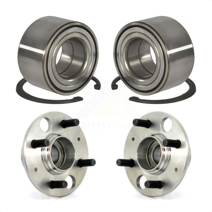 [Avant + Arrière] Kit de Roulement de roue pour Honda Civic del Sol K70-101537 par Kugel