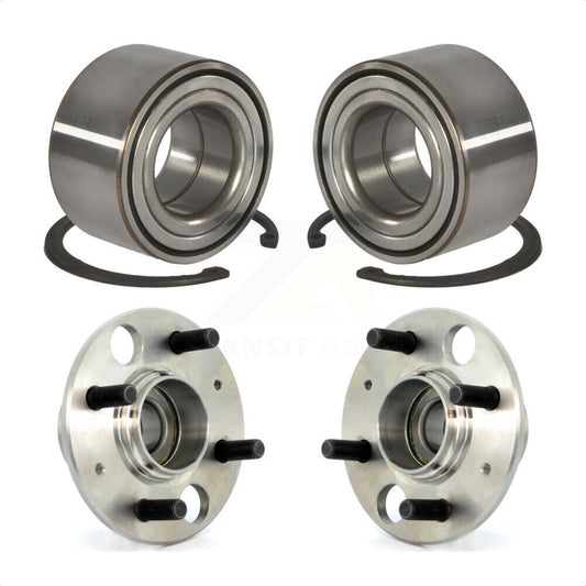 [Avant + Arrière] Kit de Roulement de roue pour Honda Civic del Sol K70-101537 par Kugel