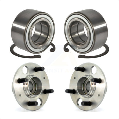 [Avant + Arrière] Kit de Roulement de roue pour Honda Civic Acura Integra del Sol K70-101543 par Kugel