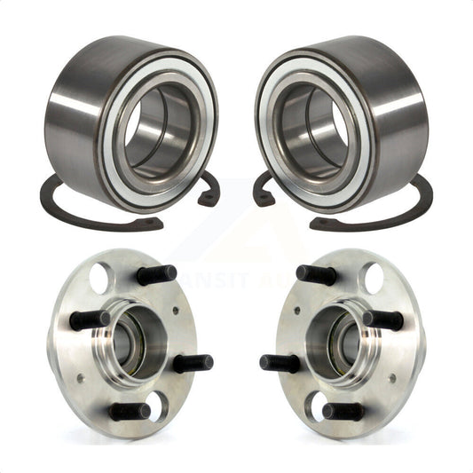 [Avant + Arrière] Kit de Roulement de roue pour Honda Civic Acura Integra del Sol K70-101543 par Kugel