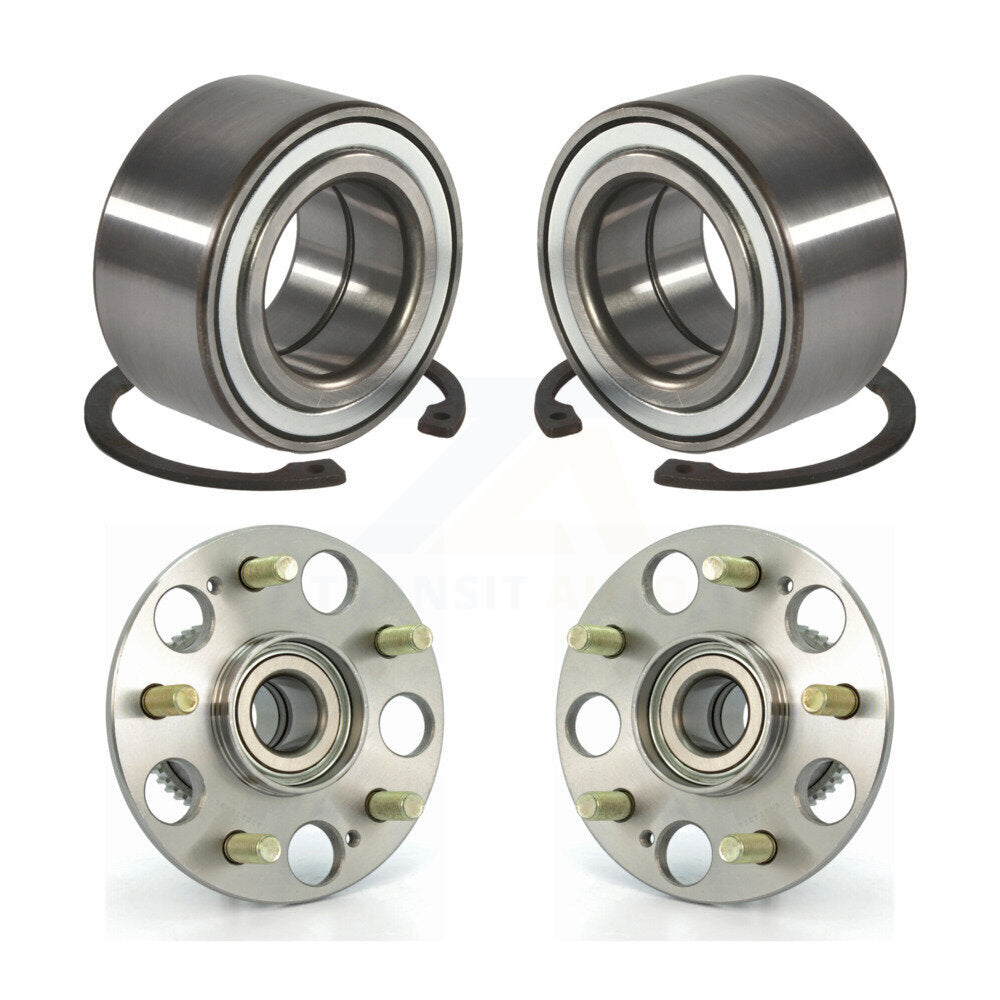 [Avant + Arrière] Kit de Roulement de roue pour 2004 Honda Civic SiR K70-101547