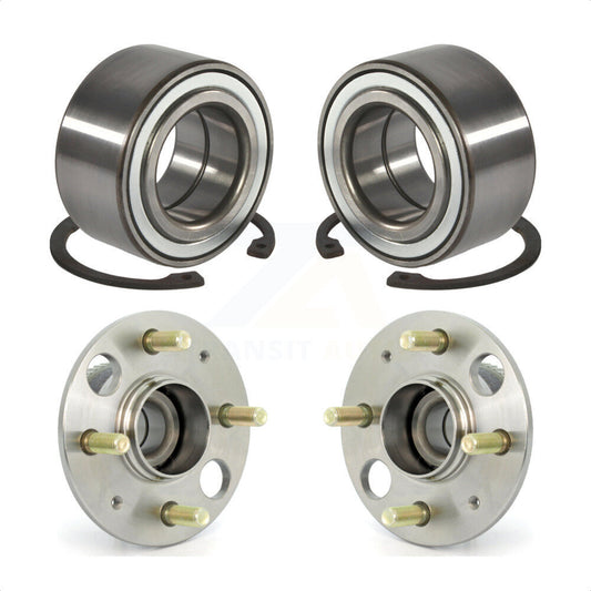 [Avant + Arrière] Kit de Roulement de roue pour Honda Civic Acura Integra del Sol K70-101549 par Kugel