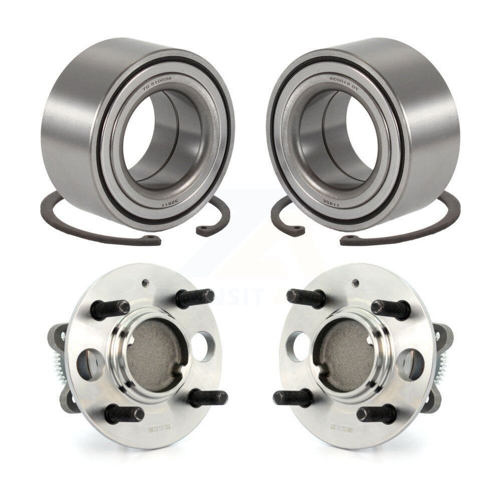 [Avant + Arrière] Kit de Roulement de roue pour Hyundai Sonata Kia Optima Magentis 4-Wheel ABS K70-101551
